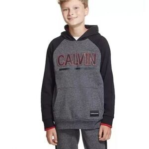 Calvin Kline Pull-Over Hoodie Big Boys Size LG 14-16